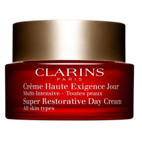 Clarins Super Restorative Day Cream - відновлюючий денний крем для будь-якого типу шкіри, 50 мл
