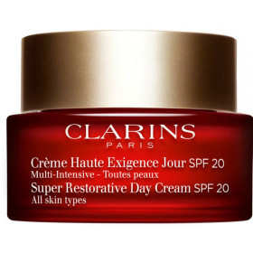 Clarins Super Restorative Day Cream Jour SPF 20 - денний крем для усіх типів шкіри з спф 20, 50 мл