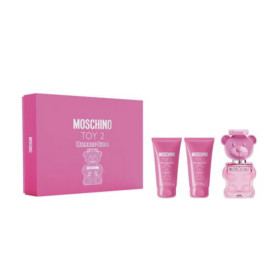 Парфюмерный набор женский Moschino Toy 2 Bubble Gum (туалетная вода, 50 мл + лосьон для тела, 50 мл + гель для душа, 50 мл)