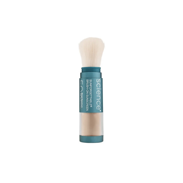 COLORESCIENCE SUNFORGETTABLE TOTAL PROTECTION BRUSH-ON SHIELD SPF 50 Сонцезахисна пудра з пензлем